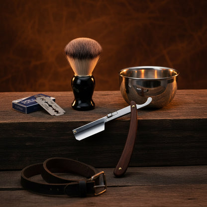 Blade Shaving Razors Professional Barber Shaver Razor Trimming Knife Holder Men'S Replaceable Blade Shaving Razor Men Gift