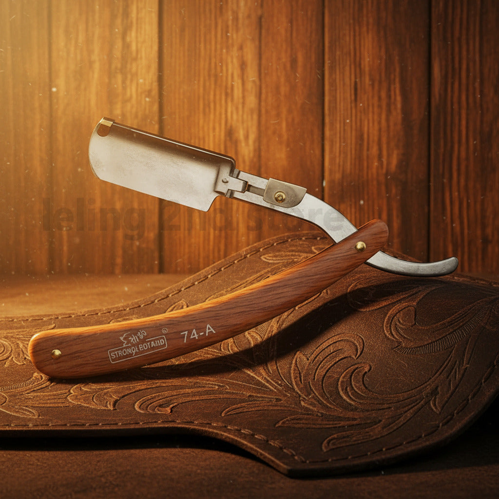 Blade Shaving Razors Professional Barber Shaver Razor Trimming Knife Holder Men'S Replaceable Blade Shaving Razor Men Gift