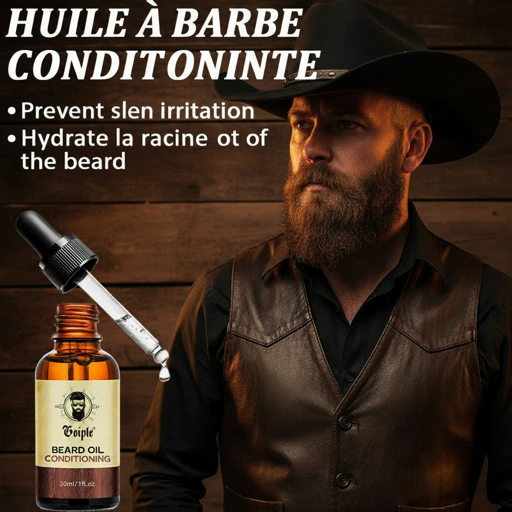2Pcs/Set Beard Volumizing Oil Beard Conditioning Oil Men Facial Hair Moustache Smoothing & Moisturizing Hair Care Essential Oils