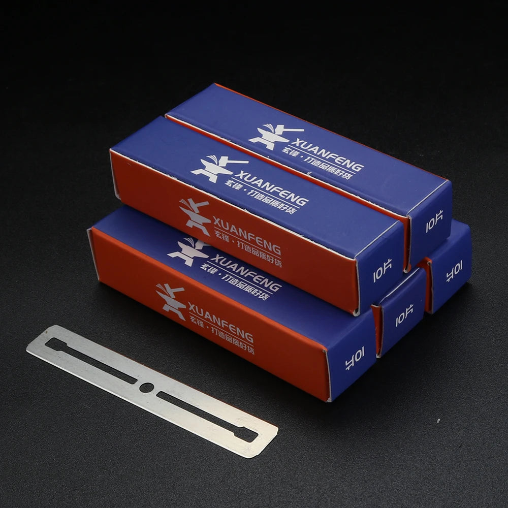 XUANFENG Manual Shaver Holder, Sharp Double-Sided Shaving Blade, Hair Salon Shaving Knife