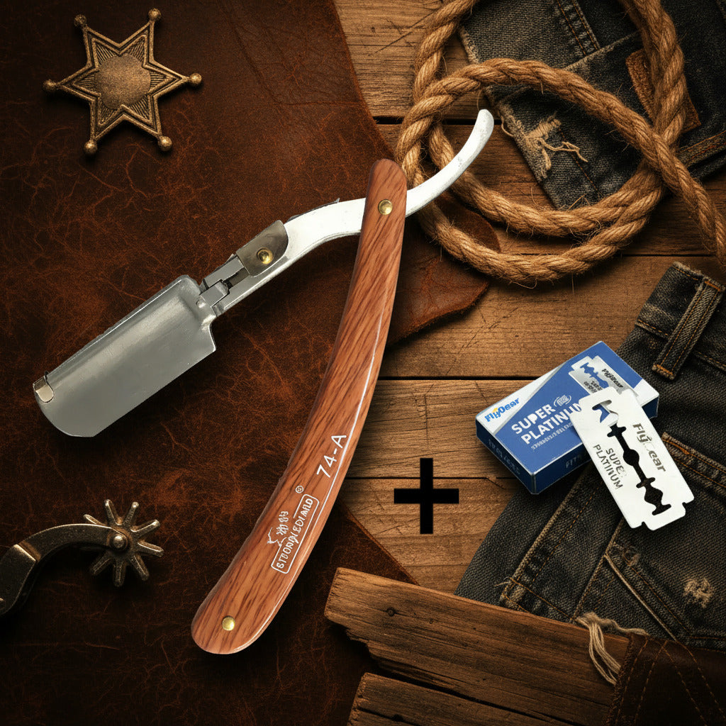 Blade Shaving Razors Professional Barber Shaver Razor Trimming Knife Holder Men'S Replaceable Blade Shaving Razor Men Gift