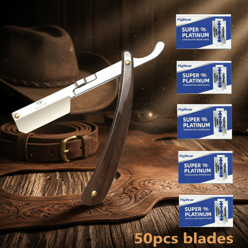 Blade Shaving Razors Professional Barber Shaver Razor Trimming Knife Holder Men'S Replaceable Blade Shaving Razor Men Gift