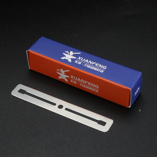 XUANFENG Manual Shaver Holder, Sharp Double-Sided Shaving Blade, Hair Salon Shaving Knife