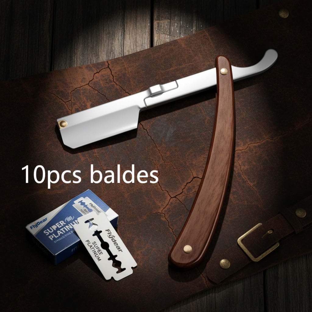 Blade Shaving Razors Professional Barber Shaver Razor Trimming Knife Holder Men'S Replaceable Blade Shaving Razor Men Gift