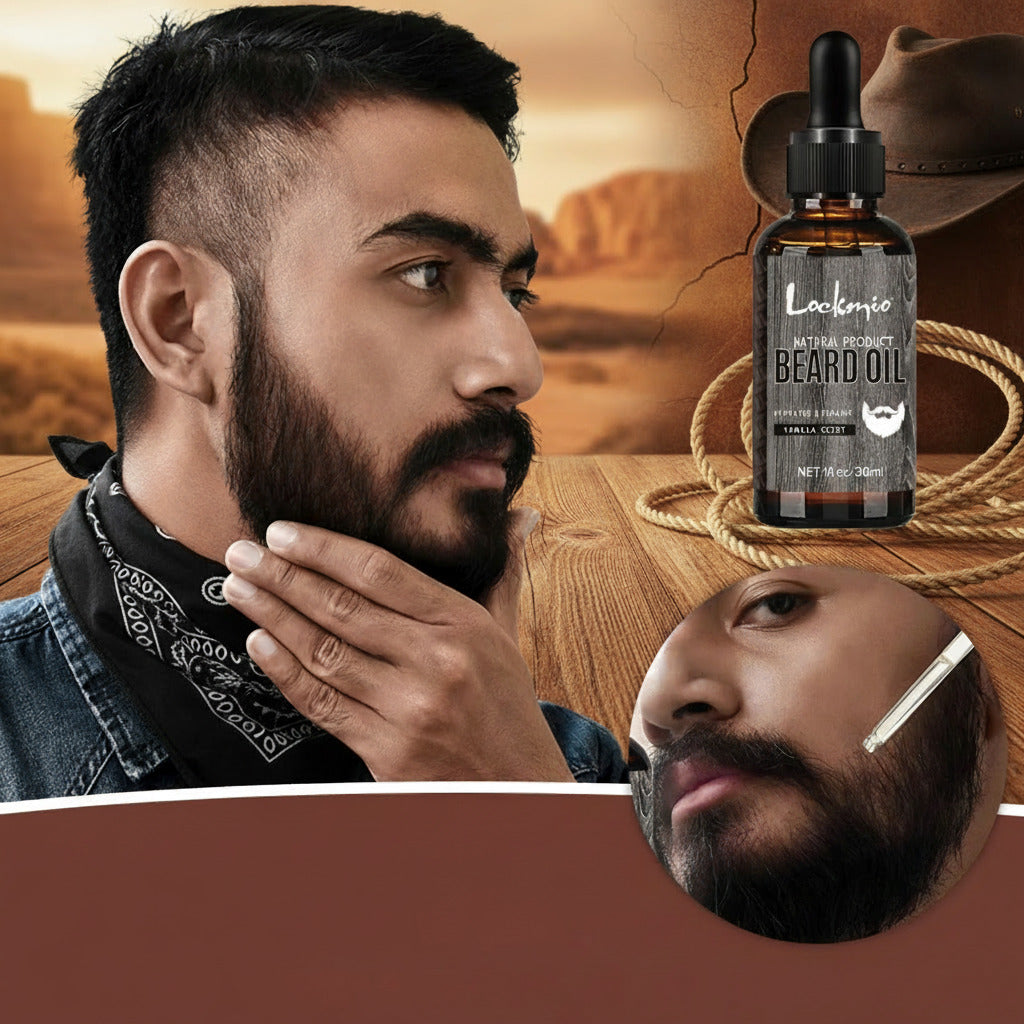 30Ml 4Pcs Scented Beard Oil Set Product Whiskers Moisturizing Growth Shine Smooth Moustache Soften Strengthen Beard Oil for Men