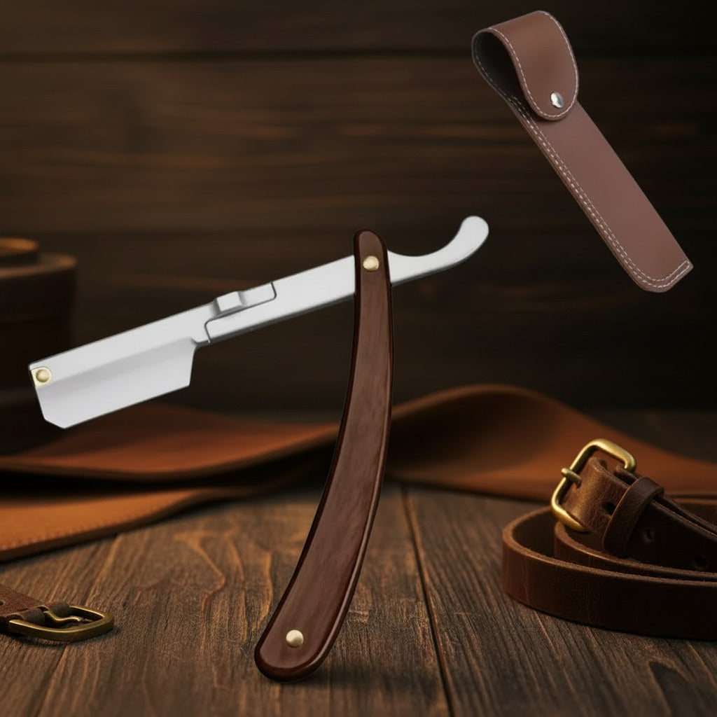 Blade Shaving Razors Professional Barber Shaver Razor Trimming Knife Holder Men'S Replaceable Blade Shaving Razor Men Gift