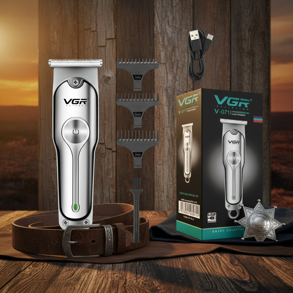 Hair Trimmer Professional Hair Clipper Wireless Hair Cutting Machine Electric Zero Cutting Machine Trimmer for Men V-071
